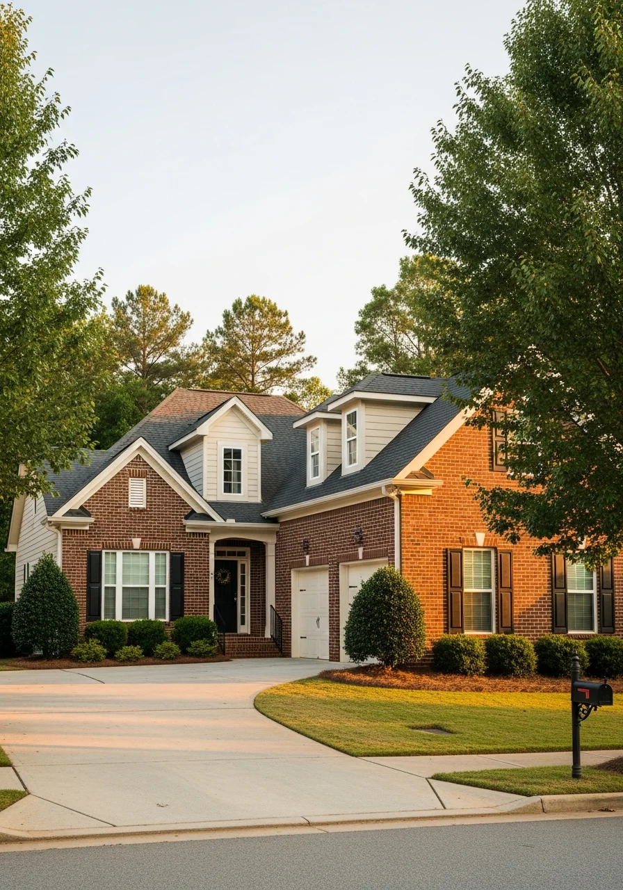Professional exterior work on a Conover home showing quality materials and skilled craftsmanship.